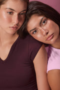 The Essential Tee — After Hours Plum - 1