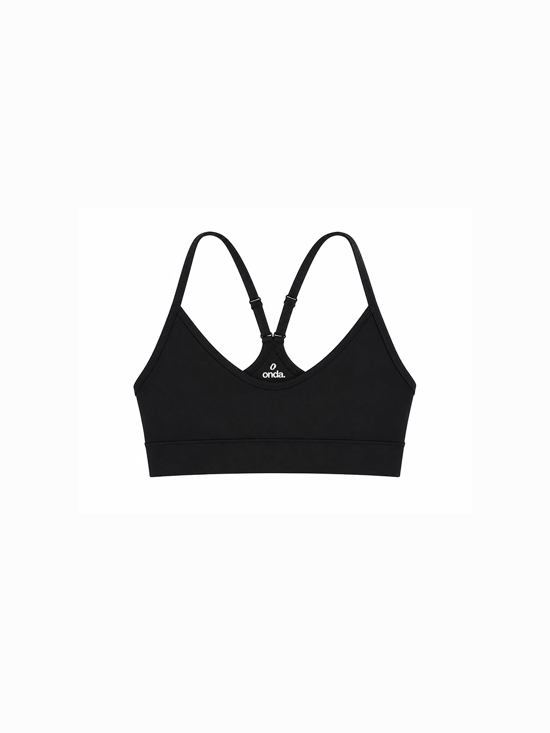 The Go-To Sports Bra — Midnight Run Black - 2