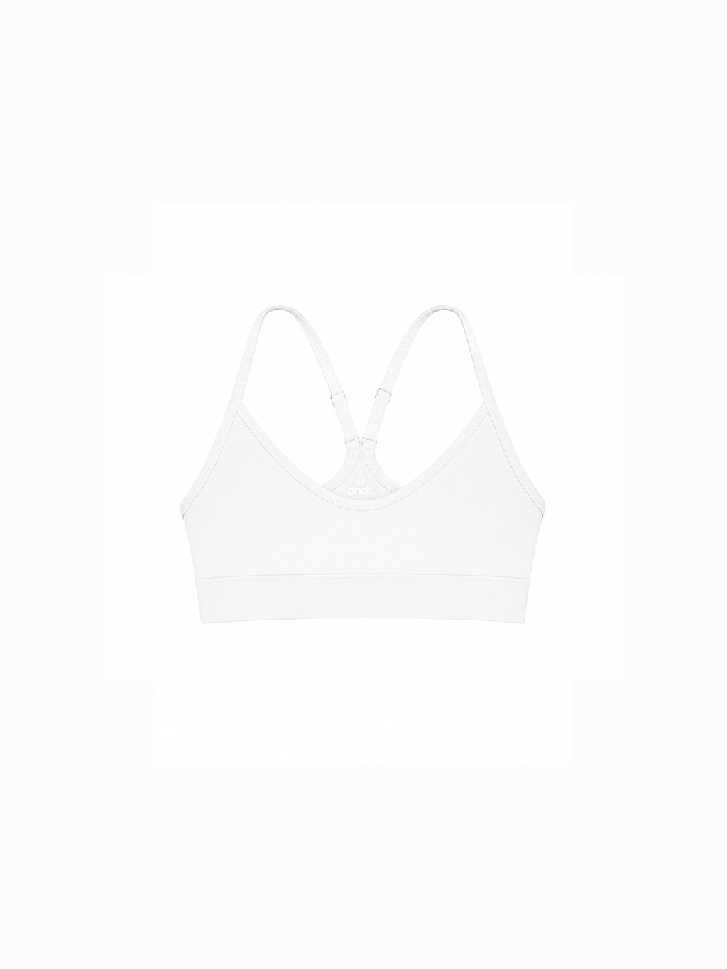 The Go-To Sports Bra — Coconut White - 2