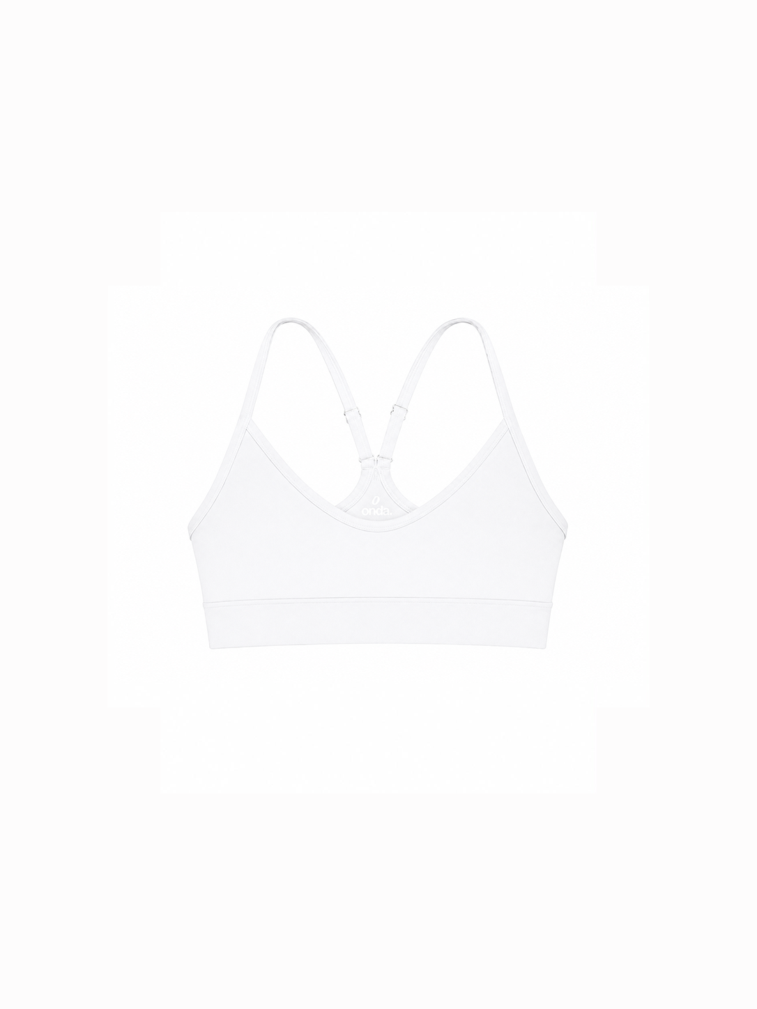 The Go-To Sports Bra — Coconut White - 2